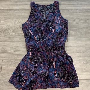 3/$20 Sale! Trouve Aztec Sleeveless Romper